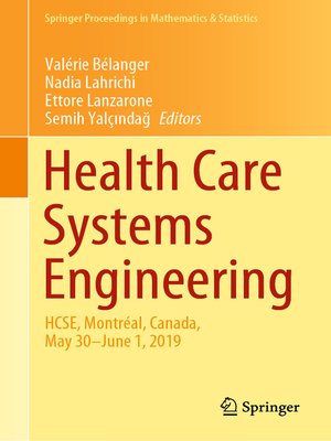 cover image of Health Care Systems Engineering